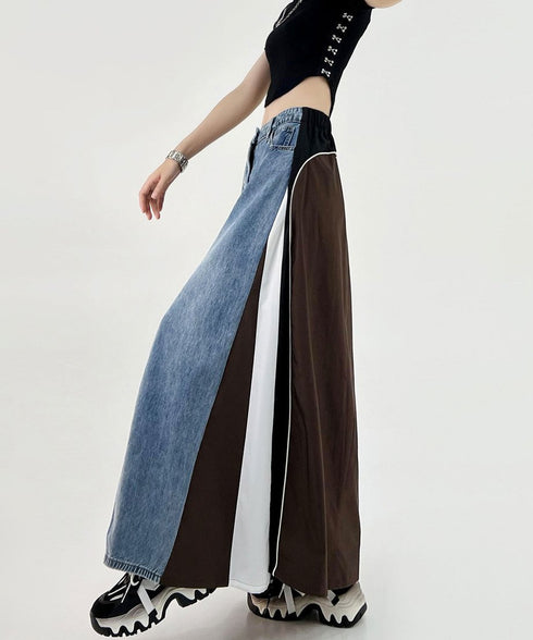 Sideline Denim Skirt